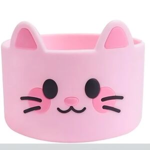 Silicone Kitty Cat Boot for Stanley 40, 30 oz Quencher Tumbler bottom ;)